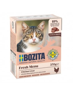 BOZITA Wątróbka drobiowa w sosie - dla kota - 370g