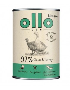 OLLO Umami Goose and turkey - drėgnas ėdalas šunims - 400g