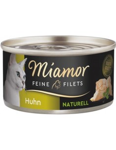MIAMOR Feine Filets Naturell Chicken - šlapias kačių...
