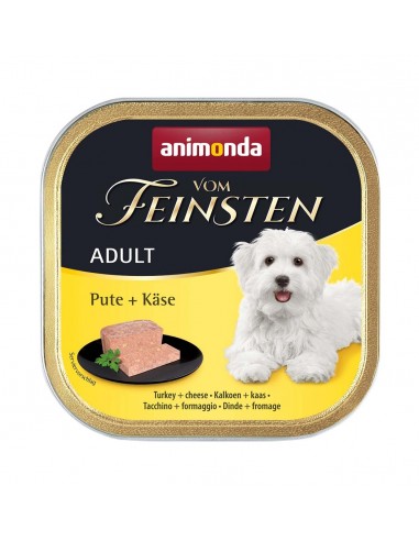 ANIMONDA Vom Feinsten konservai šunims (Kalakutiena si sūriu 150g)