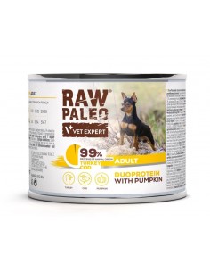 RAW PALEO Duoprotein Turkey & Cod Adult - drėgnas ėdalas...