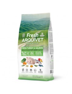 ARQUIVET Fresh Puppy Kalakutiena ir Lašiša - pusiau...