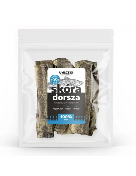 UNISZKI Menkės oda - skanėstas šunims - 100g
