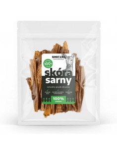 UNISZKI Elnių oda - skanėstas šunims - 100g