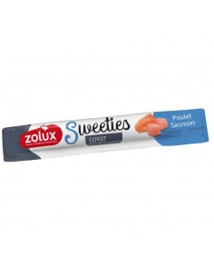 ZOLUX Sweeties lašiša ir vištiena – skanėstas šunims – 14 g