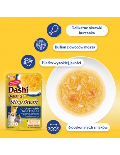 INABA CAT Dashi Delights Silky Broth Chicken with Cheese... 2