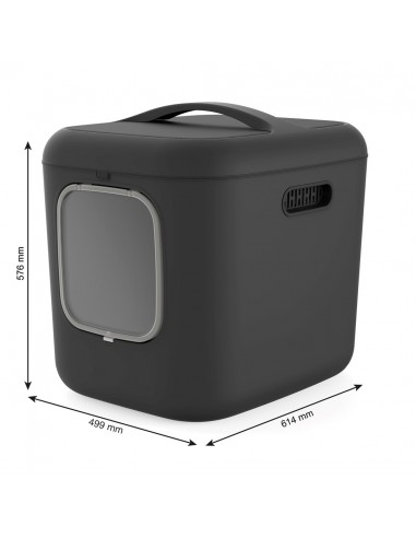 ROTHO Biala XL anthracite - kačių kraiko dėžė