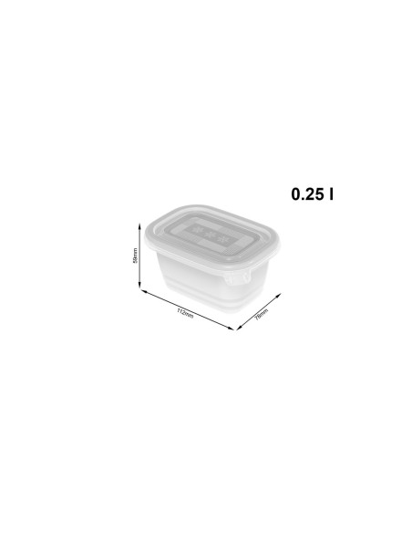 ROTHO Freeze - šaldiklio indas - 6x250ml