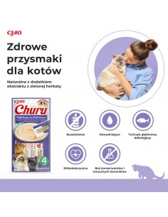 INABA Churu Tuna with clam flavour - skanėstas katėms -... 2