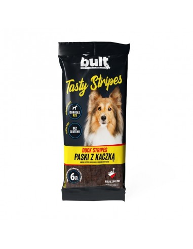 BULT Tasty stripes Duck - skanėstas šuniui - 6 vnt.