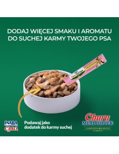 INABA Churu Meal Topper Chicken with salmon - skanėstas... 2