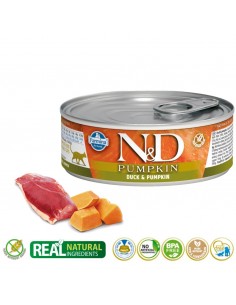 Farmina N&D Cat Duck & Pumpkin 70g 2