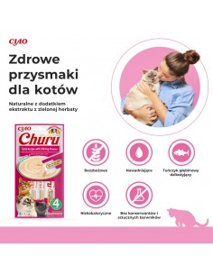 INABA Churu Tuna with shrimp flavour - skanėstas katėms -... 2