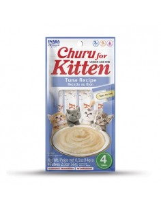INABA Churu Kitten Tuna - skanėstas katėms - 4x14 g