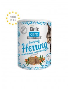 BRIT Care Cat Snack Superfruits Herring - skanėstas...