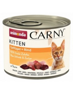 ANIMONDA Carny Kitten Poultry Beef - drėgno kačių ėdalo -...