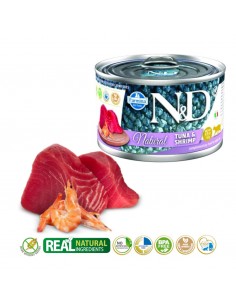 FARMINA N&D Cat Natural Tuna&Shrimp - drėgnas kačių... 2
