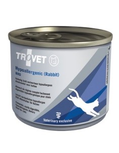 TROVET Hypoallergenic RRD with rabbit - drėgno kačių...