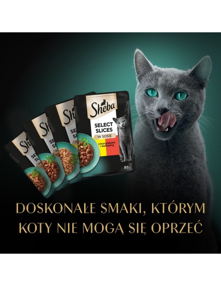 Sheba Selection in Sauce Sultingų skonių 12 x 85 g