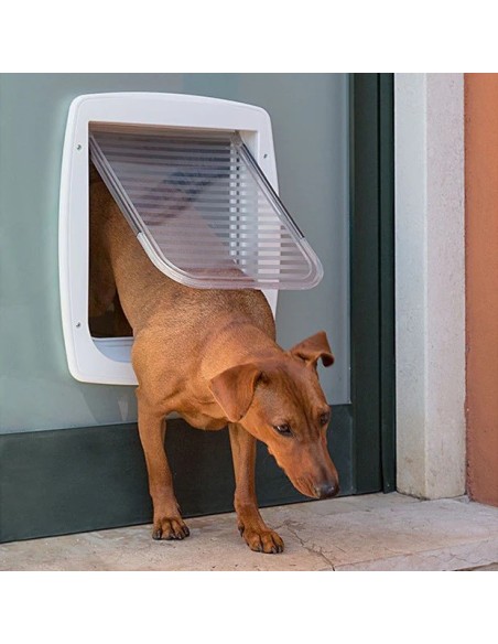 FERPLAST Swing 11 grey - šuo ir katė durys - 31 x 9,6 x 38,4 cm