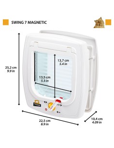 FERPLAST Swing 7 - Durelės su magnetiniu užraktu mažiems... 2