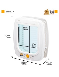 FERPLAST Swing 9 - Durelės vidutinio dydžio šunims ir... 2