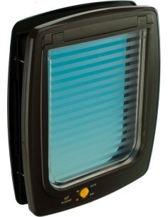 FERPLAST Swing 15 - Didelės šunų durelės, juodos spalvos