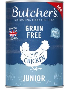 BUTCHER'S Original Junior Mega pack mix - šlapias maistas... 2