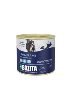 Bozita 5162 drėgnas šunų maistas Ėriena Suaugusių 625 g