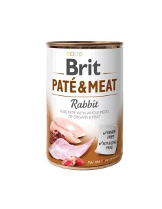 BRIT Paté & Meat su triušiena - 400g