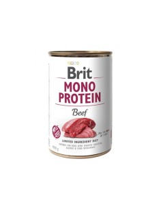 BRIT Mono Protein Beef - drėgnas maistas šunims - 400 g