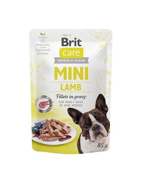 BRIT Care Mini Lamb - Šlapias maistas šunims - 85 g