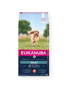 EUKANUBA Adult Small&Medium Salmon - sausas maistas...