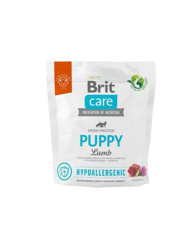 BRIT Care Hypoallergenic Puppy Lamb  - sausas maistas šunims - 1 kg