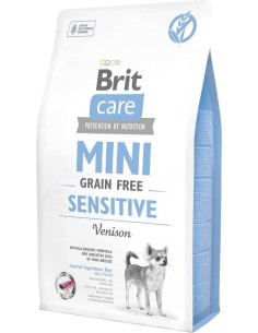 BRIT Care sausas maistas šunims Sensitive Venison be...