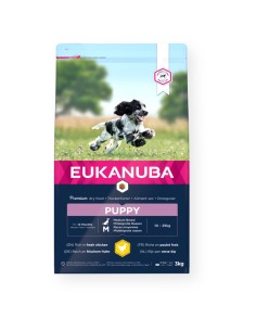 Eukanuba PUPPY Šuniukas Viščiukas 3 kg