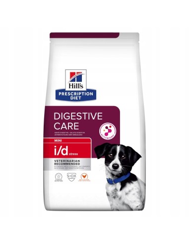 HILL'S Prescription Diet Mini i/d Stress Canine - Sausas šunų maistas - 3kg