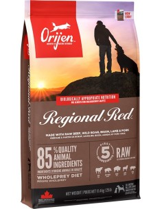 ORIJEN Regional Red - sausas maistas šunims - 11,4 kg