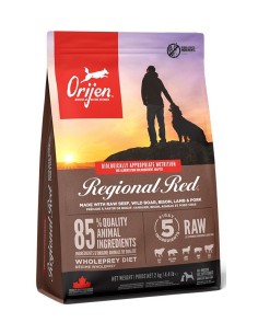 Orijen Regional Red 2 kg Suaugusių Jautiena, Ėriena,...