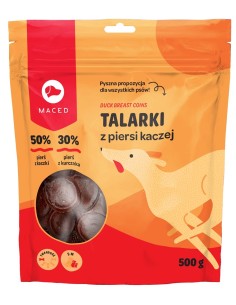 MACED Duck chips - skanėstas šunims - 500g