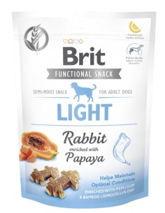 BRIT Functional Snack Light Rabbit - skanėstas šunims - 150g