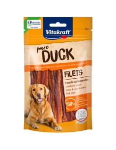 VITAKRAFT Pure Duck Fillets - skanėstas šuniui - 80 g