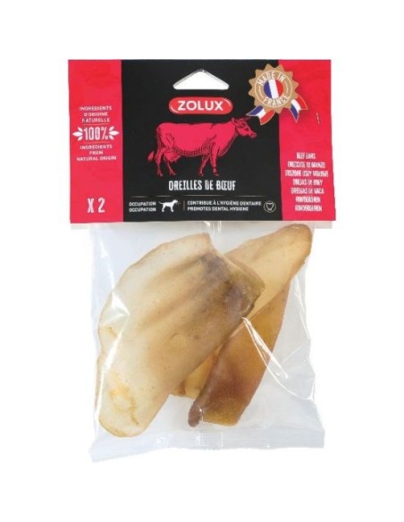 ZOLUX Beef ear - šunų kramtymo žaislas - 40g