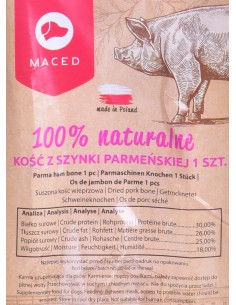 MACED Parmos kumpio kaulas šunims kramtyti - 330g 2