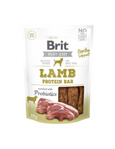 BRIT Meaty Jerky Protein Bar Lamb - skanėstas šunims - 200 g 2