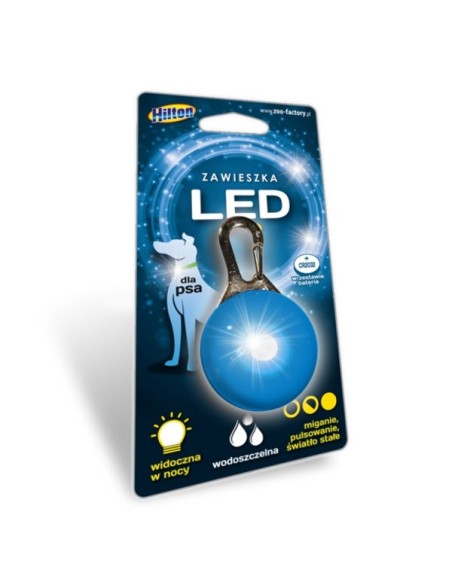 HILTON LED pakabukas šuniui - 5.3 x 3 cm