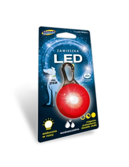 HILTON LED pakabukas šuniui - 5.3 x 3 cm