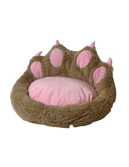 GO GIFT Šuns ir katės lova - camel - 75x75 cm