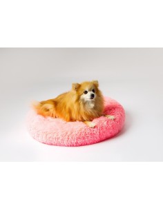 GO GIFT Shaggy pink L - gultas augintiniui - 66 x 66 x 10 cm 2