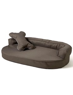 GO GIFT Ovali sofa - gultas augintiniams rudos spalvos -... 2